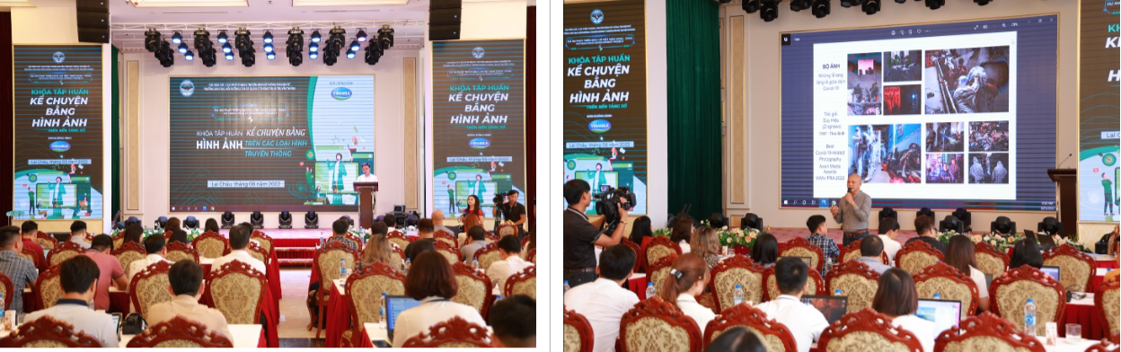 Dự[-]án[-]“Phát[-]triển[-]báo[-]chí[-]Việt[-]Nam”[-]tổ[-]chức[-]hoạt[-]động[-]tập[-]huấn[-]và[-]tặng[-]quà[-]cho[-]trẻ[-]em[-]khó[-]khăn[-]tại[-]Lai[-]Châu